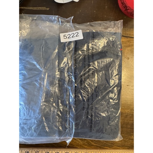 Banana Republic Traveler Pants Men 34x29** Navy Blue Slim Fit Stretch -Tag 32x30 - Picture 9 of 9